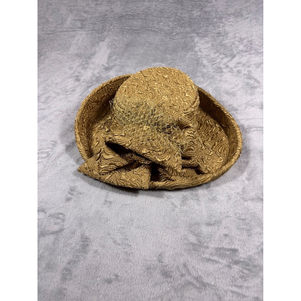 Moshita Couture Church Derby Hat H9910 Womens OS NWT Veil Bow Accent